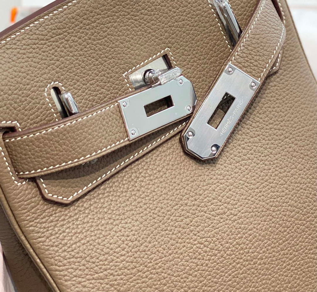 Hermes H083591CK89 Hac a Dos GM backpack Elephant gray