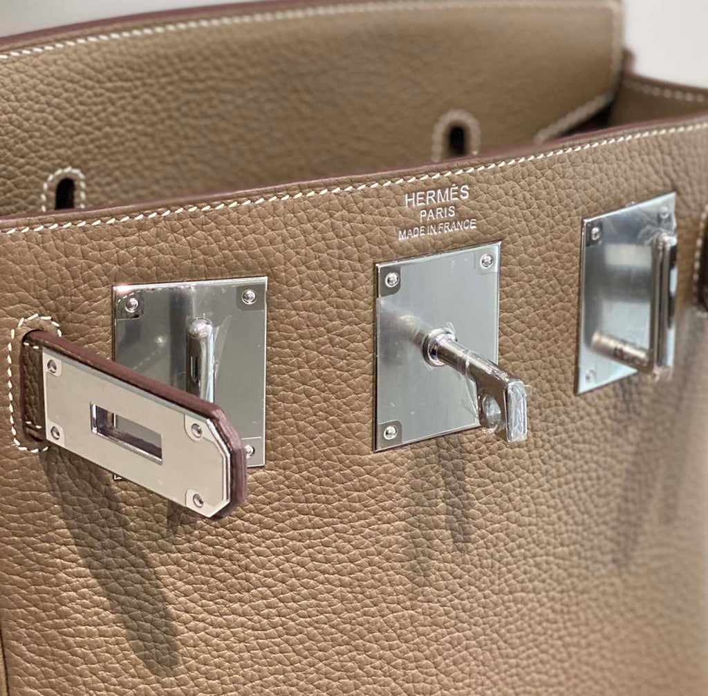Hermes H083591CK89 Hac a Dos GM backpack Elephant gray