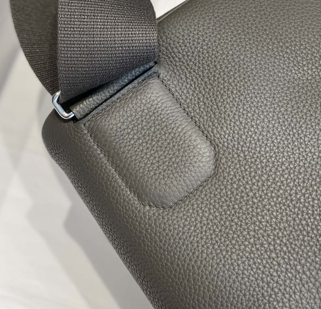 Hermes H083591CK89 Hac a Dos GM backpack Pewter gray