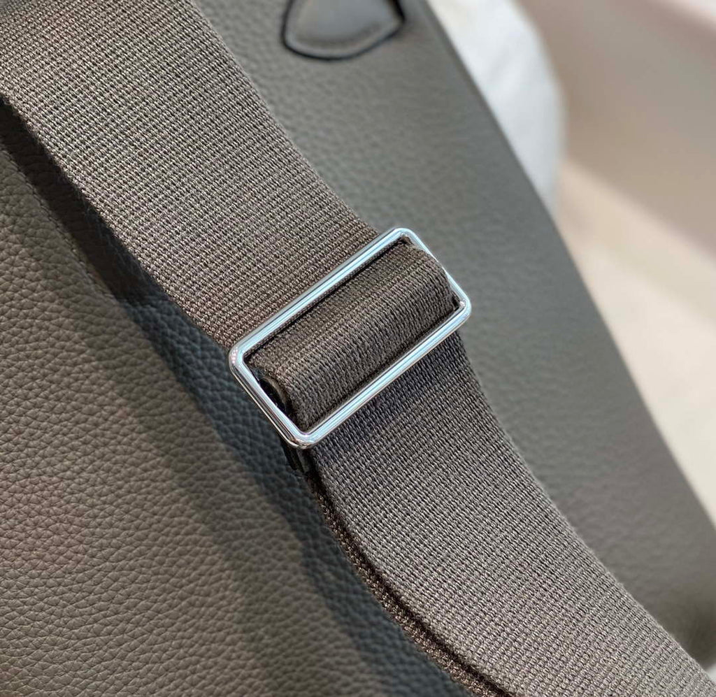 Hermes H083591CK89 Hac a Dos GM backpack Pewter gray