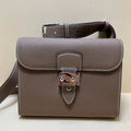 Hermes H084109CK18 SAC A Depeches Messager Shoulder Togo 21 bags Gray brown - Default Title - View 1