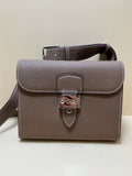 Hermes H084109CK18 SAC A Depeches Messager Shoulder Togo 21 bags Gray brown