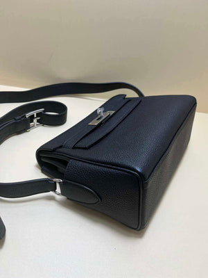 Hermes H084109CK25 Kelly Messager Shoulder Togo 25 bags Black Silver - Default Title - View 6