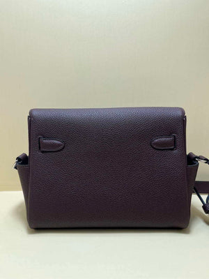Hermes H084109CK25 Kelly Messager Shoulder Togo 25 bags Saddle Red - Default Title - View 2