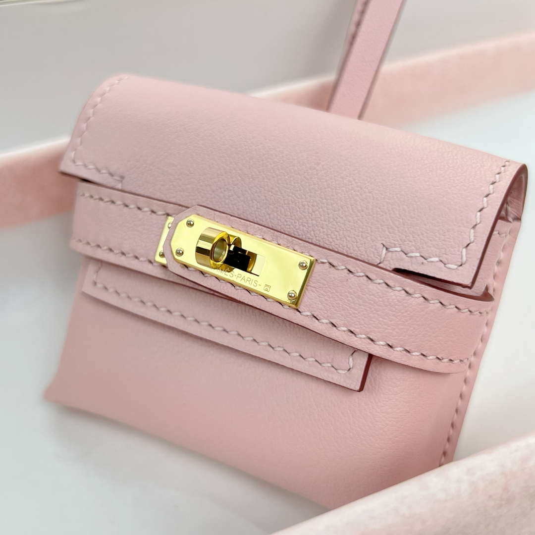Hermes H084665CK0U Kellyfestival charm Kelly bag charm in Swift calfskin H88902