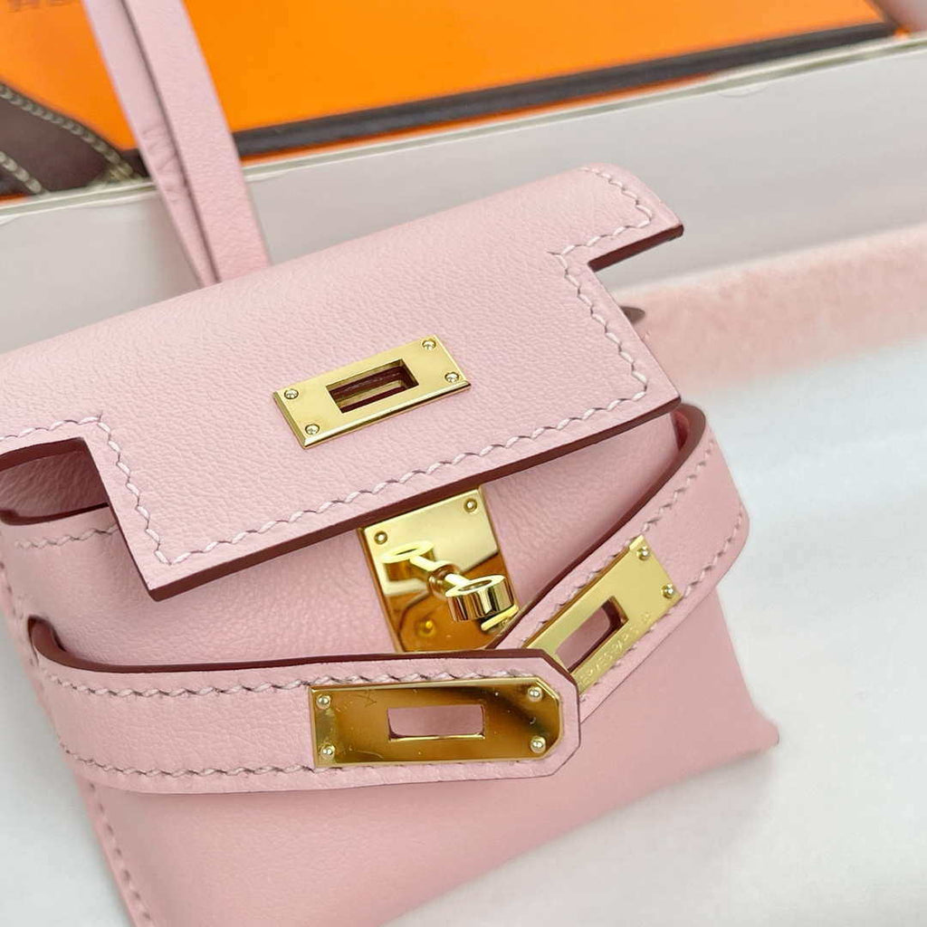 Hermes H084665CK0U Kellyfestival charm Kelly bag charm in Swift calfskin H88902