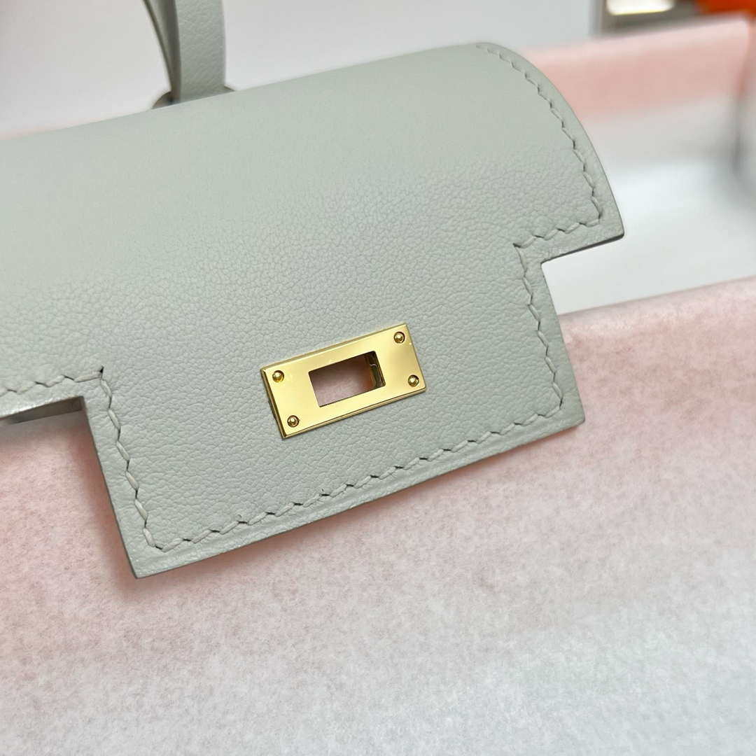 Hermes H084665CK0U Kellyfestival charm Kelly bag charm in Swift calfskin H88903