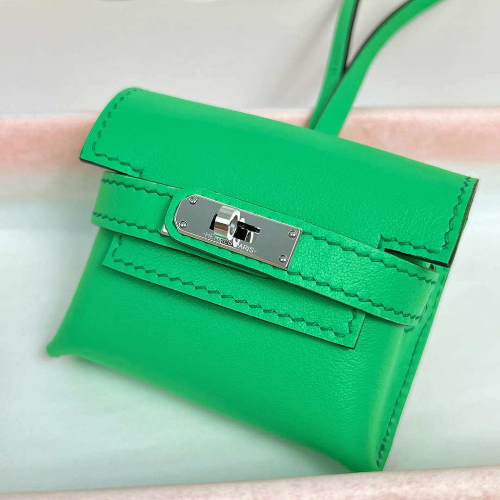 Hermes H084665CK0U Kellyfestival charm Kelly bag charm in Swift calfskin H88904