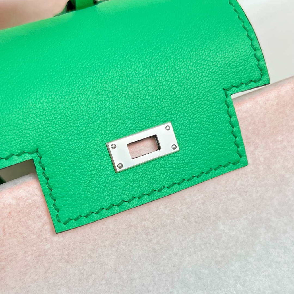 Hermes H084665CK0U Kellyfestival charm Kelly bag charm in Swift calfskin H88904