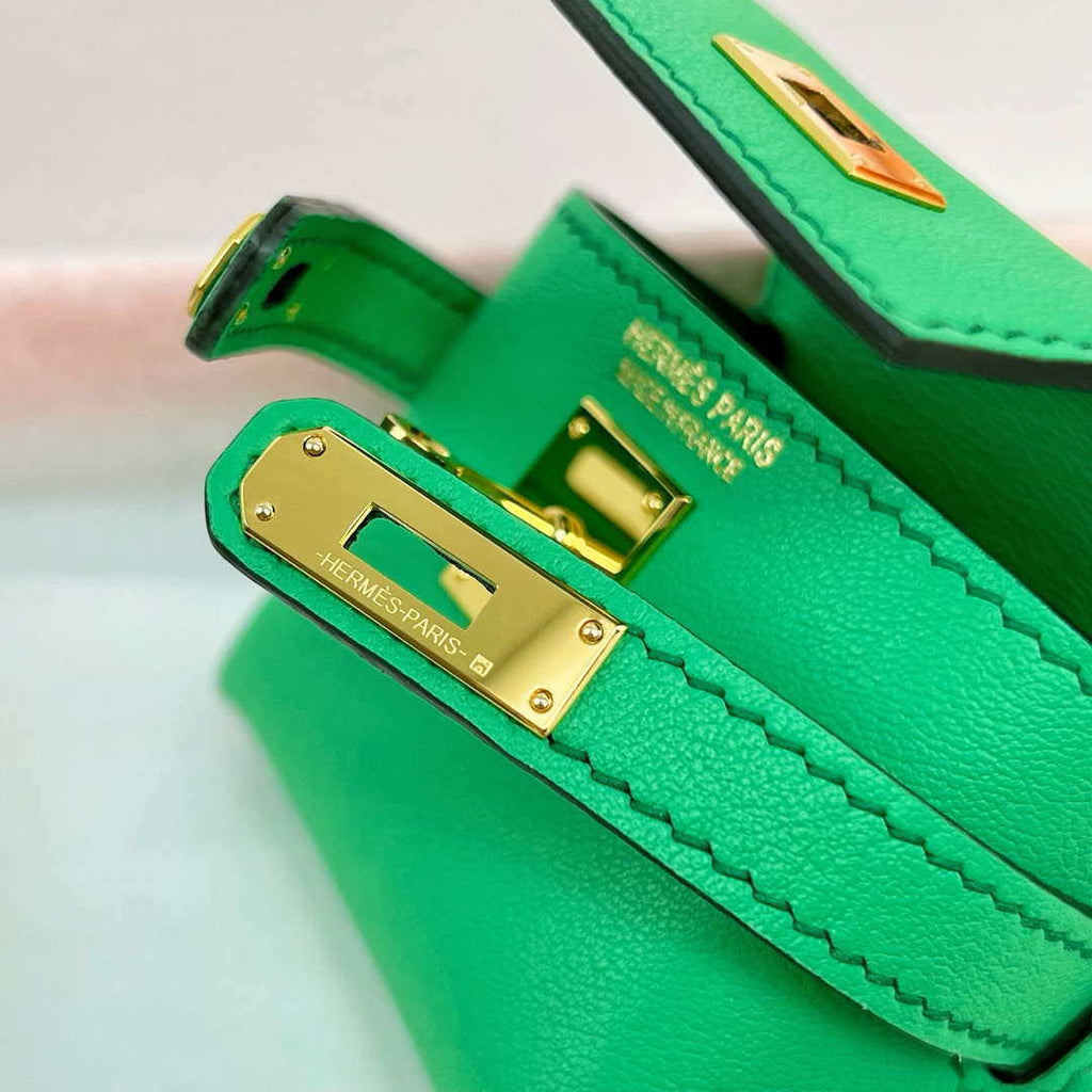 Hermes H084665CK0U Kellyfestival charm Kelly bag charm in Swift calfskin H88904