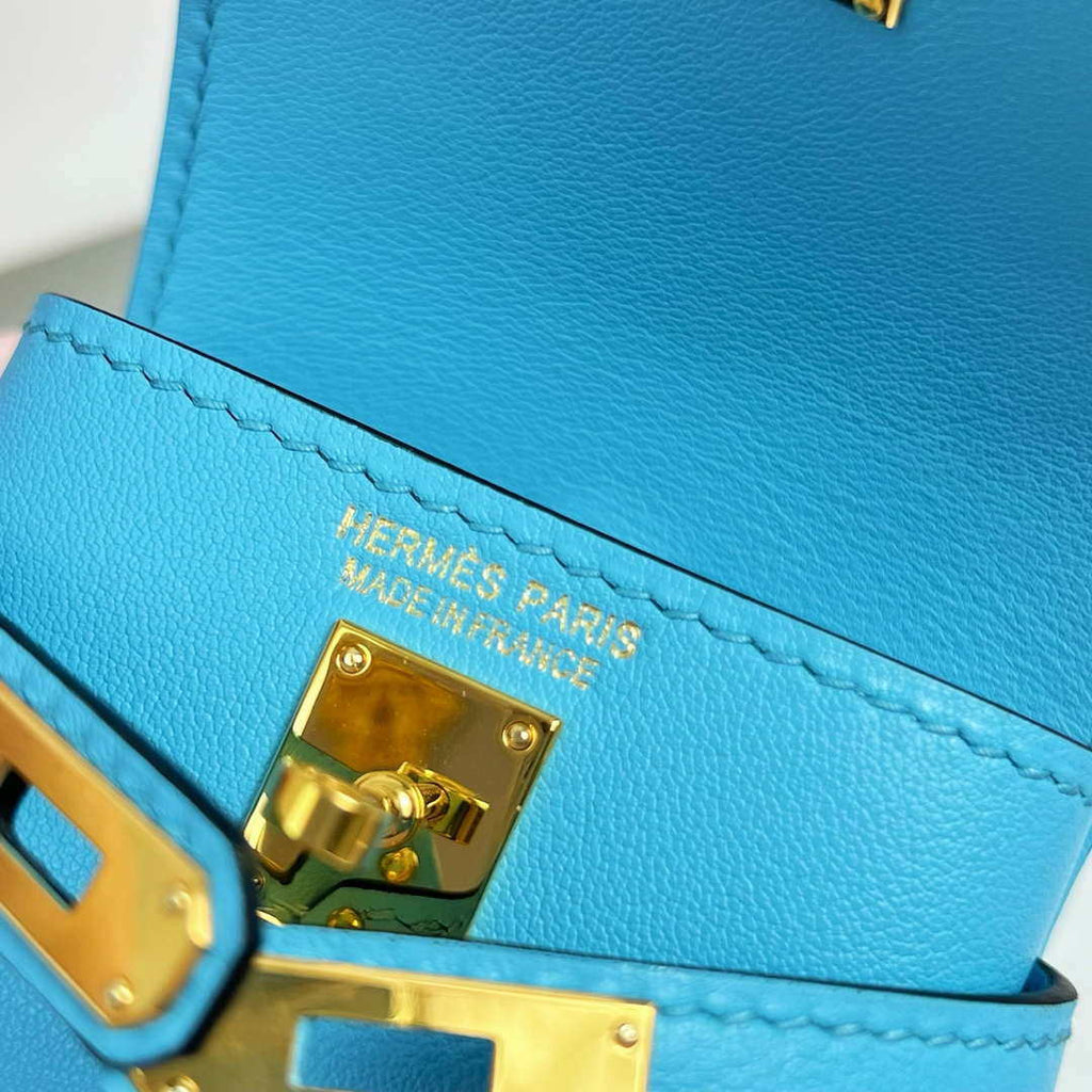 Hermes H084665CK0U Kellyfestival charm Kelly bag charm in Swift calfskin H88905