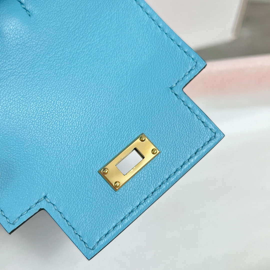 Hermes H084665CK0U Kellyfestival charm Kelly bag charm in Swift calfskin H88905