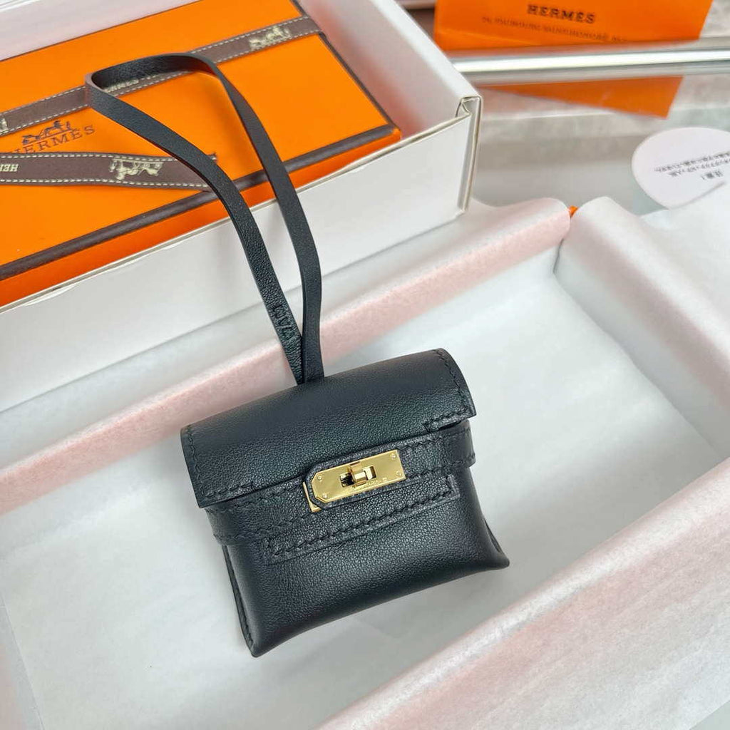 Hermes H084665CK0U Kellyfestival charm Kelly bag charm in Swift calfskin H88908