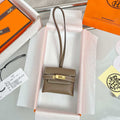 Hermes H084665CK0U Kellyfestival charm Kelly bag charm in Swift calfskin H88909