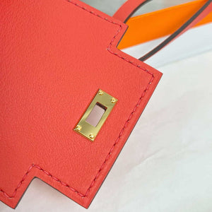 Hermes H084665CK0U Kellyfestival charm Kelly bag charm in Swift calfskin H88910 - Gold - View 6