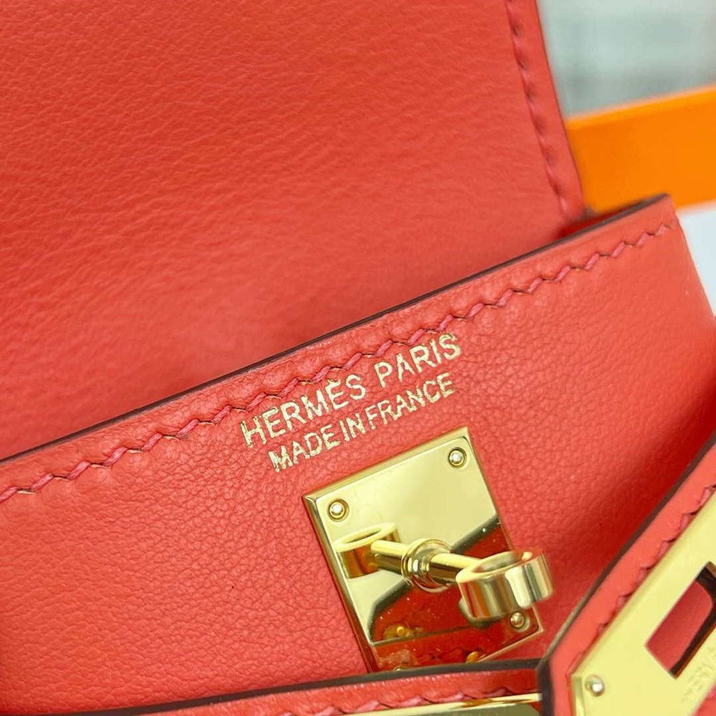 Hermes H084665CK0U Kellyfestival charm Kelly bag charm in Swift calfskin H88910