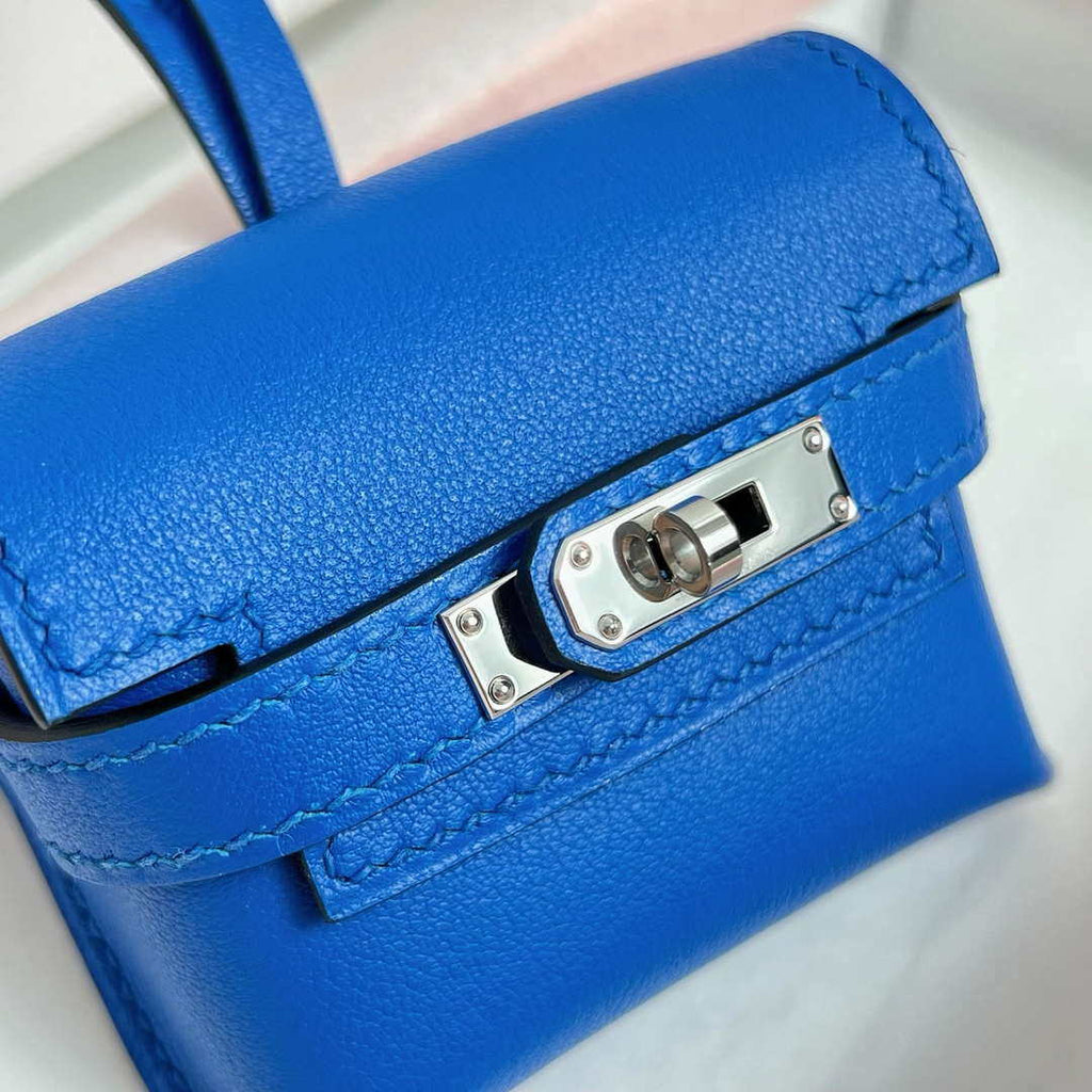 Hermes H084665CK0U Kellyfestival charm Kelly bag charm in Swift calfskin H88912