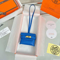 Hermes H084665CK0U Kellyfestival charm Kelly bag charm in Swift calfskin H88912