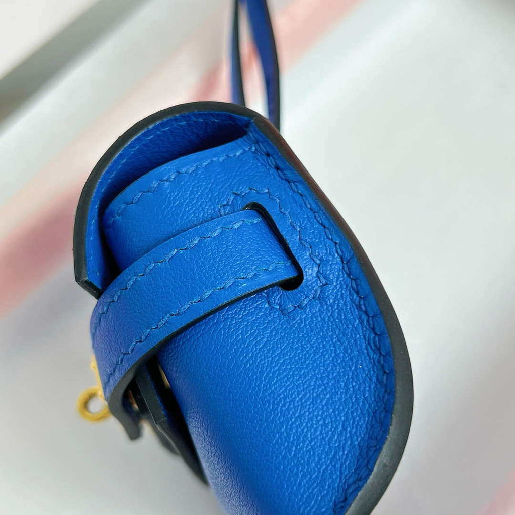 Hermes H084665CK0U Kellyfestival charm Kelly bag charm in Swift calfskin H88912