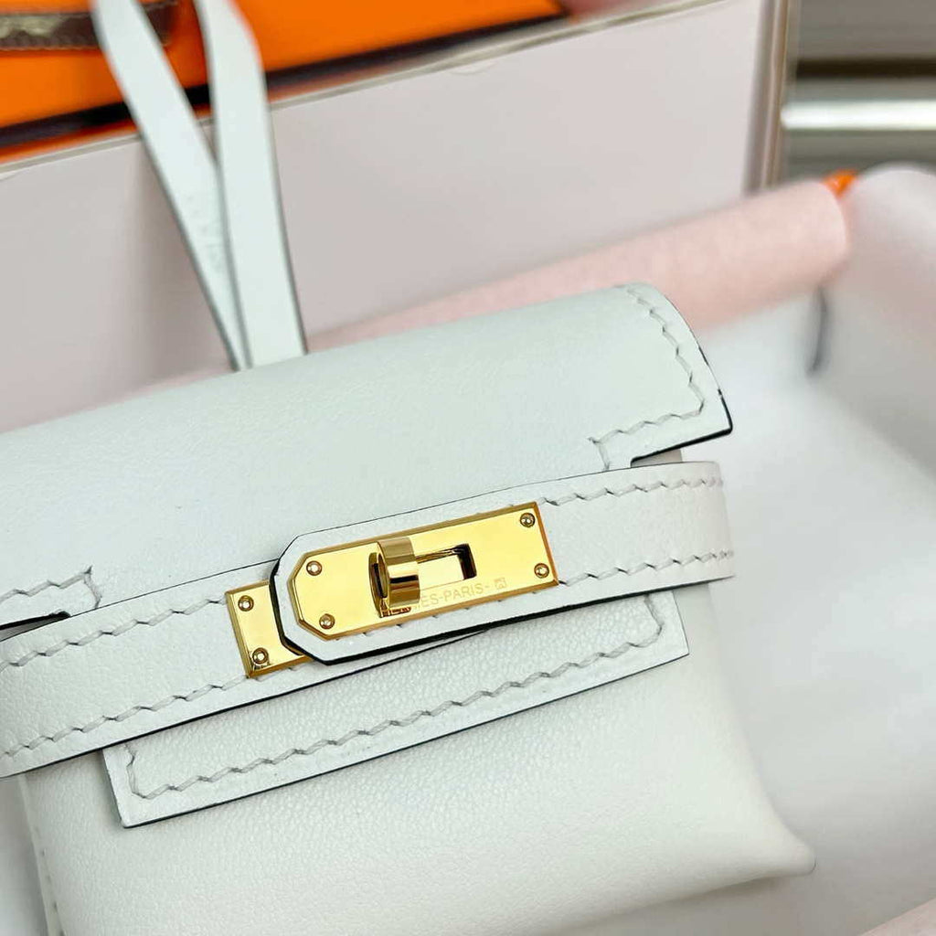 Hermes H084665CK0U Kellyfestival charm Kelly bag charm in Swift calfskin H88913