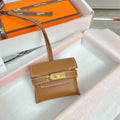 Hermes H084665CK0U Kellyfestival charm Kelly bag charm in Swift calfskin H88914 - Gold - View 1