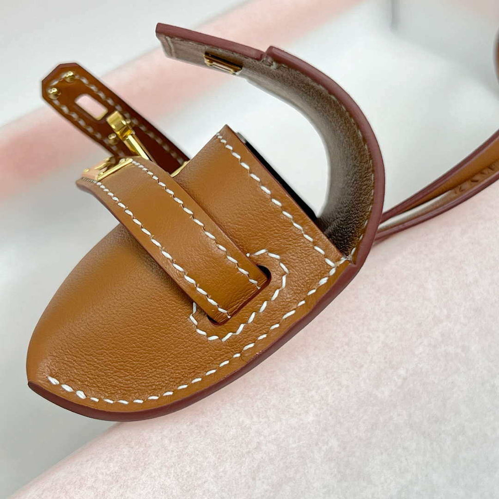 Hermes H084665CK0U Kellyfestival charm Kelly bag charm in Swift calfskin H88914