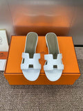 Hermes H141146Zv5K360 Women Oasis sandal smooth Calfskin H33692