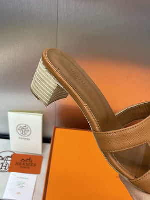 Hermes H151215ZvGT360 Women Oasis sandal  H33679 - Euro 34=US 3 - View 8