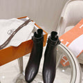 Hermes H182102Z 02350 Saint Germain ankle boot Black - 35 - View 1