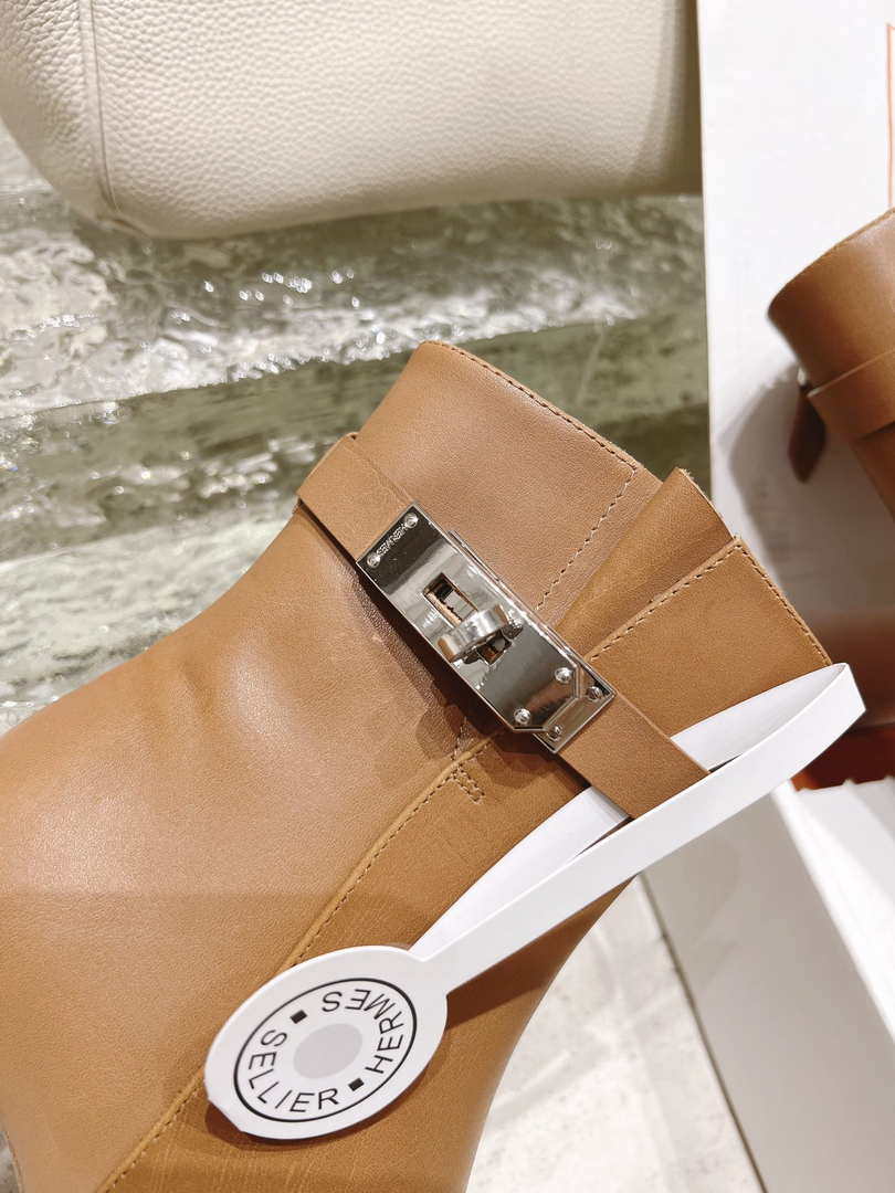 Hermes H182102Z 02350 Saint Germain ankle boot Brown