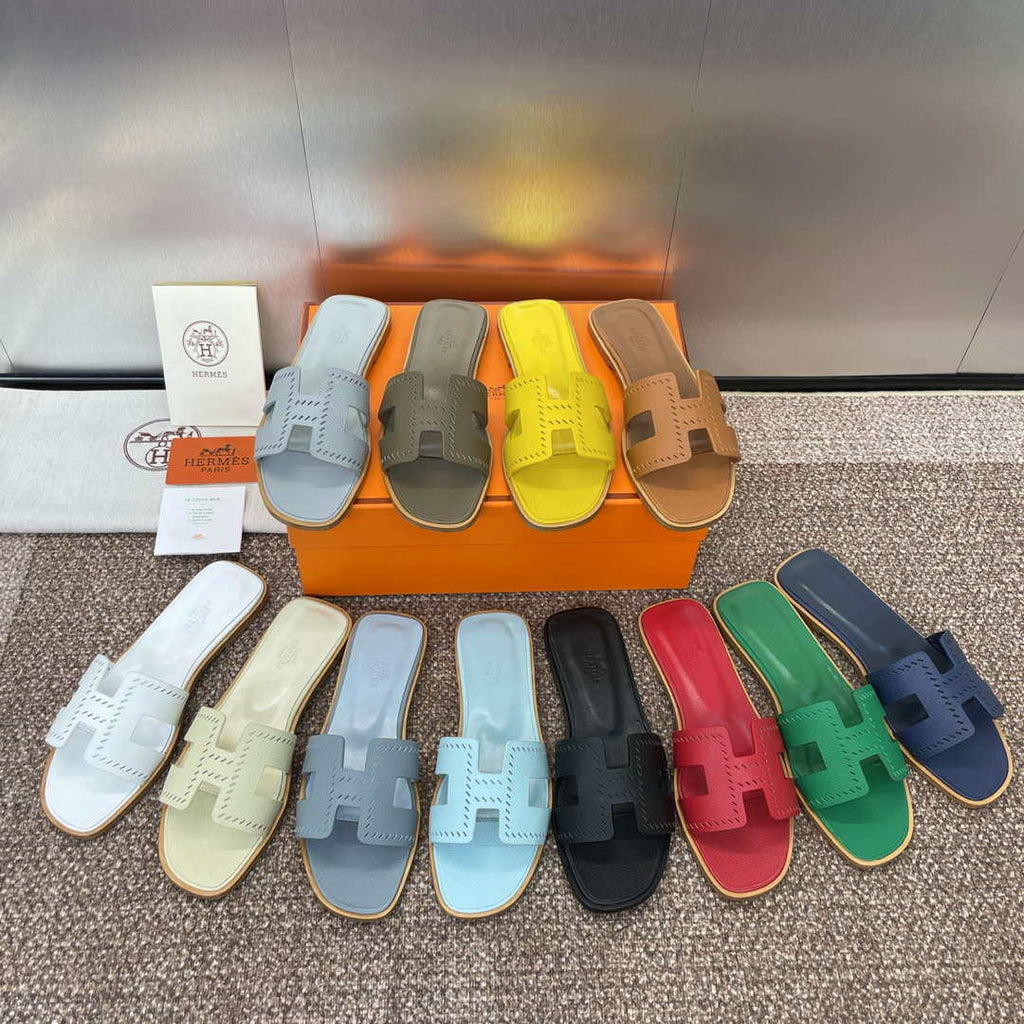 Hermes H202230Zv5K360 Women Oran Sandal H33627