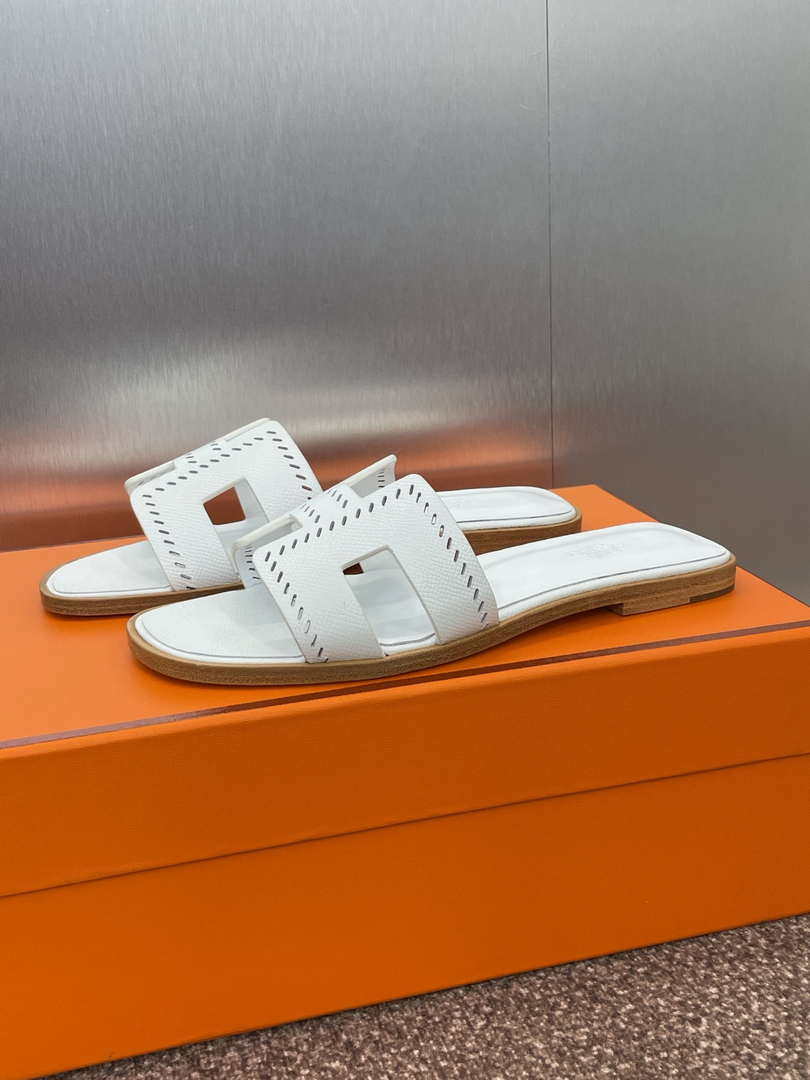 Hermes H202230Zv5K360 Women Oran Sandal H33627