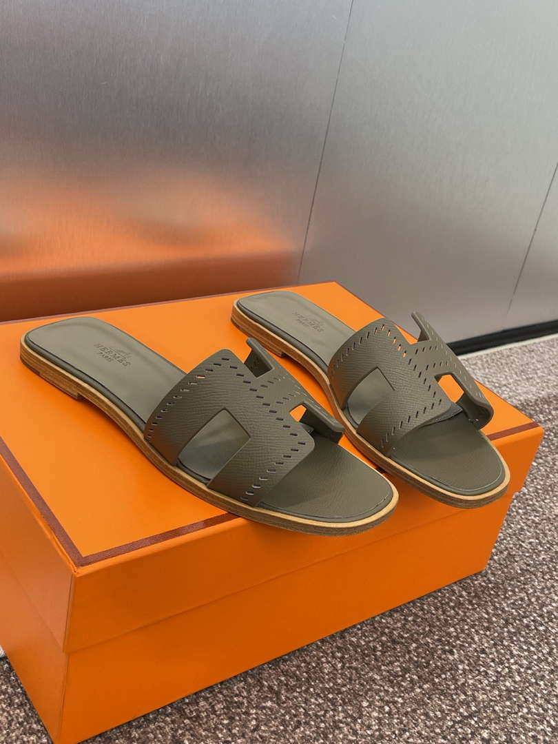 Hermes H202230Zv5K360 Women Oran Sandal H33628
