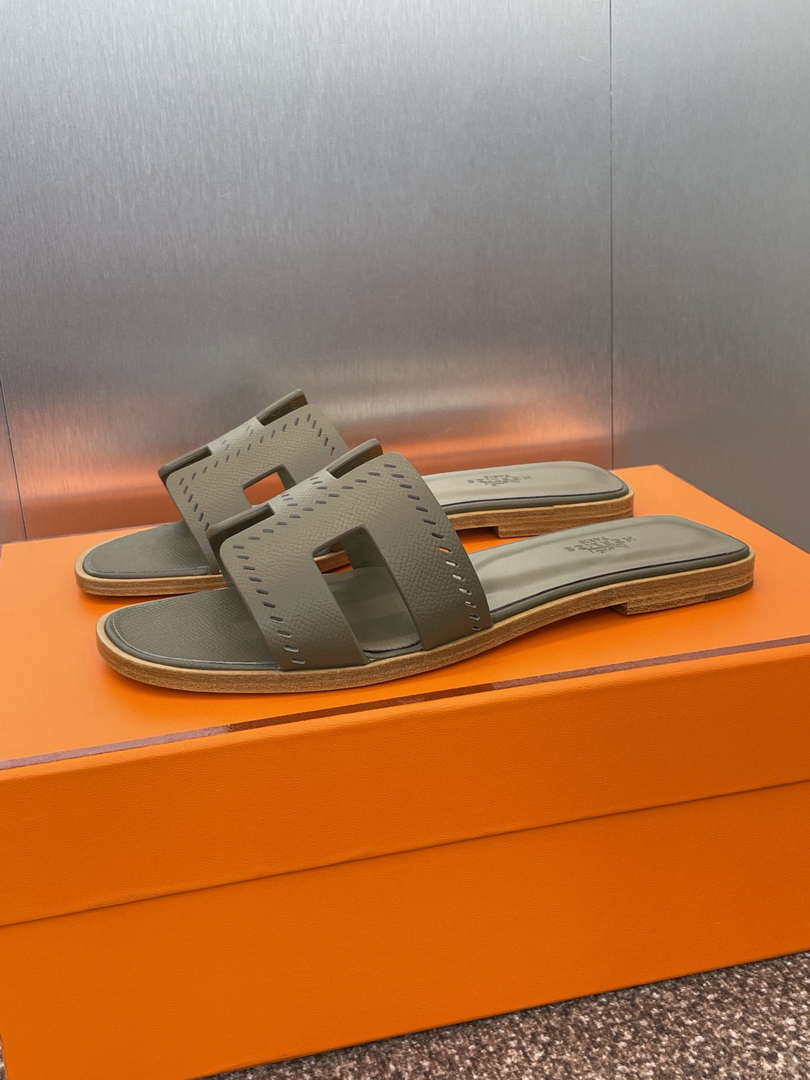 Hermes H202230Zv5K360 Women Oran Sandal H33628
