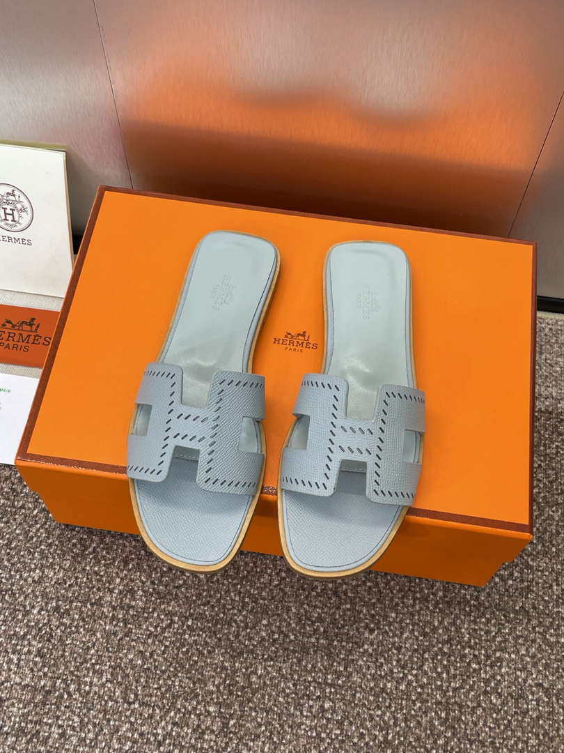 Hermes H202230Zv5K360 Women Oran Sandal H33629