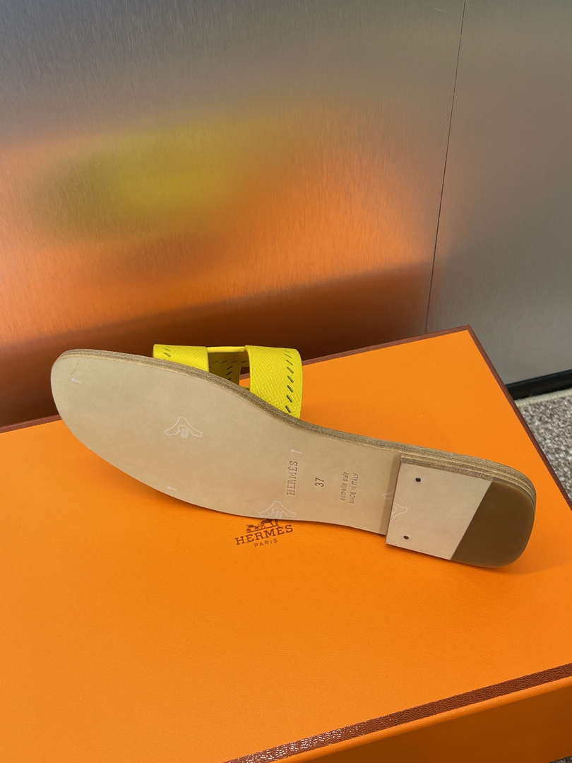 Hermes H202230Zv5K360 Women Oran Sandal H33630