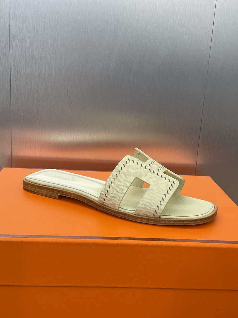 Hermes H202230Zv5K360 Women Oran Sandal H33631