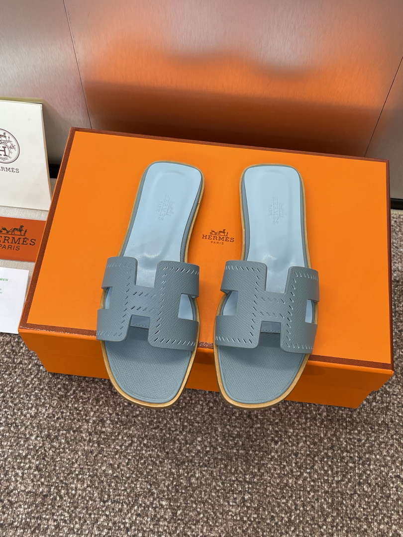 Hermes H202230Zv5K360 Women Oran Sandal H33632