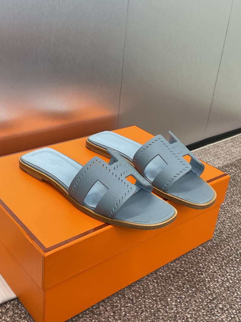 Hermes H202230Zv5K360 Women Oran Sandal H33632