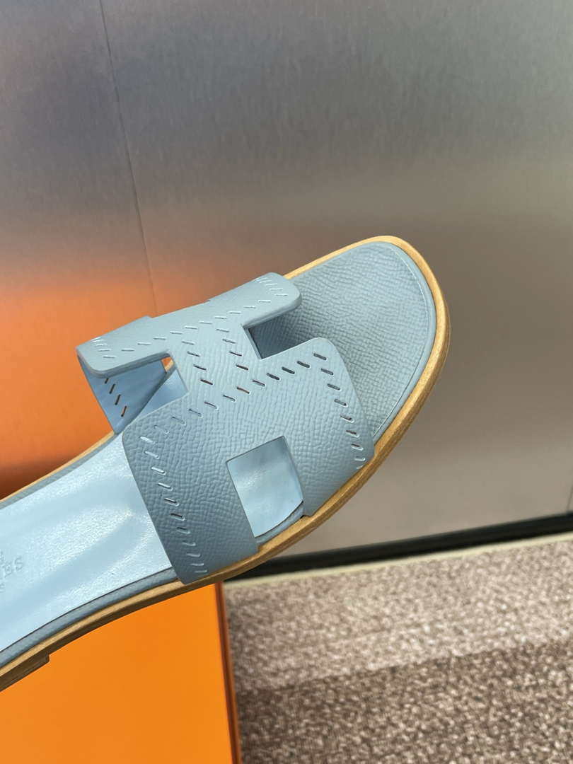 Hermes H202230Zv5K360 Women Oran Sandal H33632