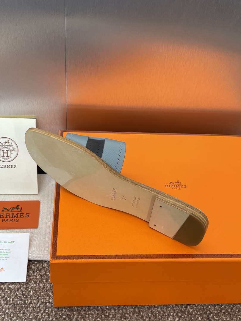Hermes H202230Zv5K360 Women Oran Sandal H33632
