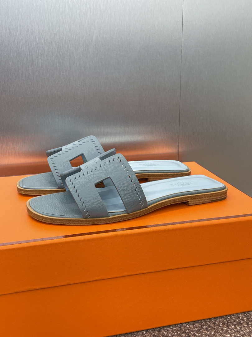 Hermes H202230Zv5K360 Women Oran Sandal H33632