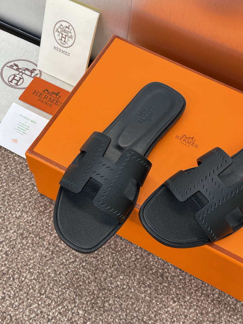 Hermes H202230Zv5K360 Women Oran Sandal H33633