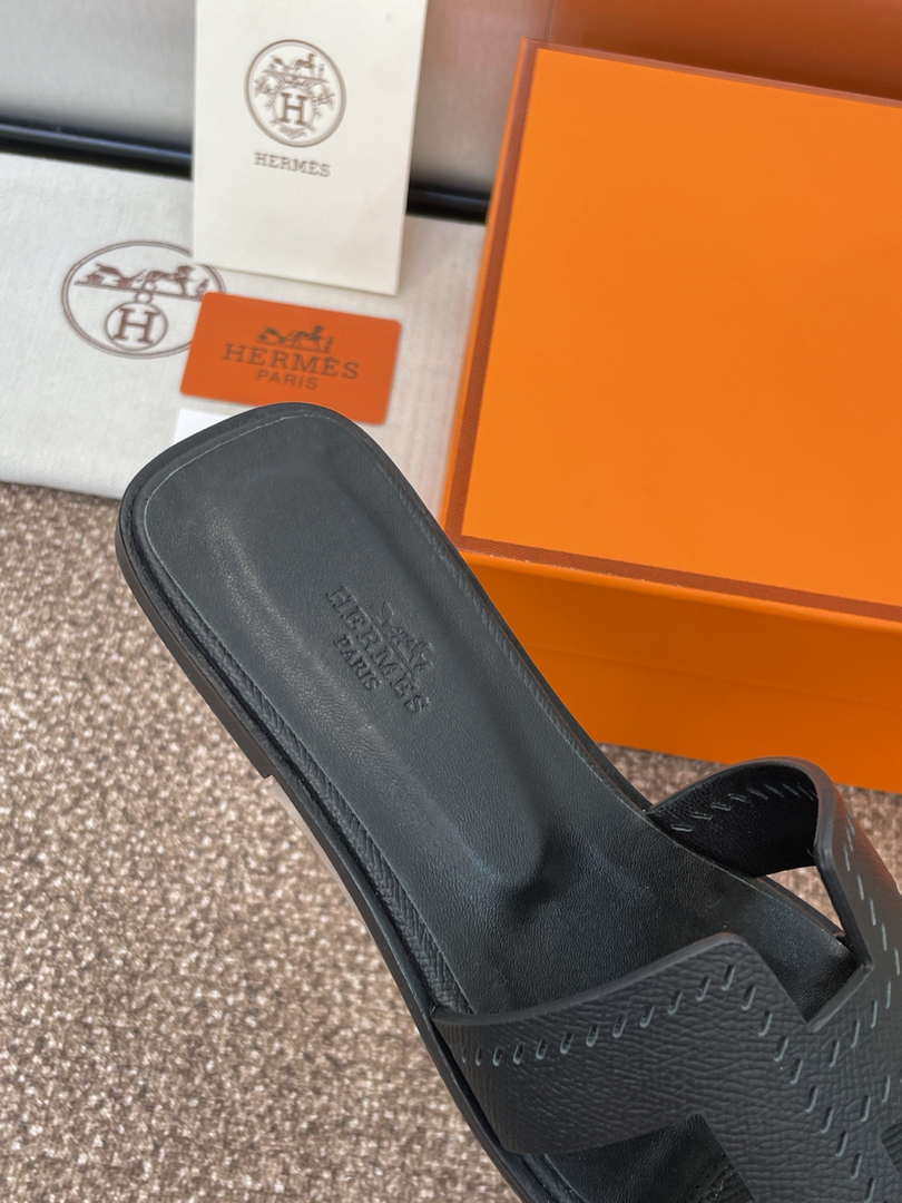 Hermes H202230Zv5K360 Women Oran Sandal H33633