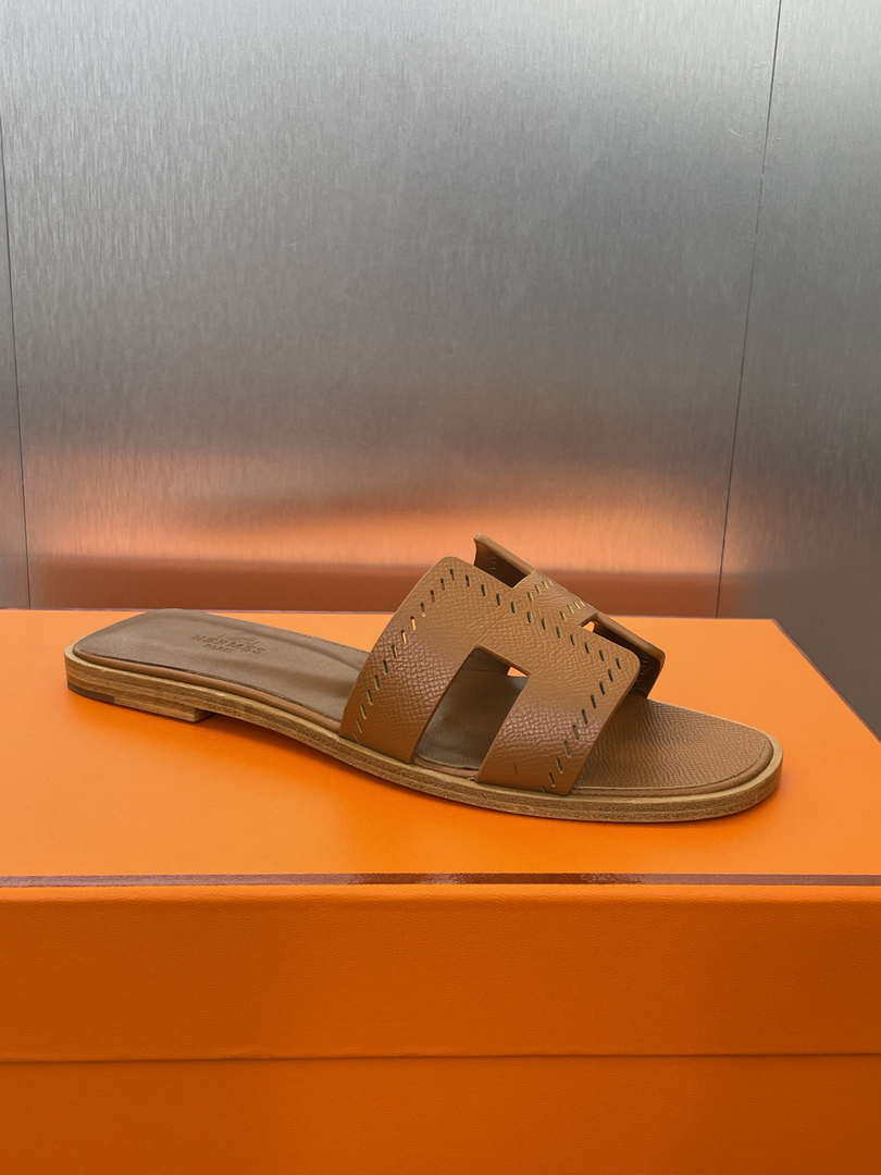 Hermes H202230Zv5K360 Women Oran Sandal H33634