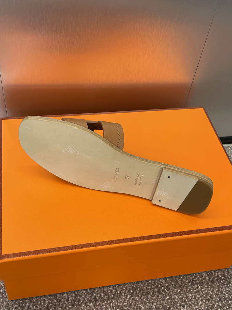 Hermes H202230Zv5K360 Women Oran Sandal H33634