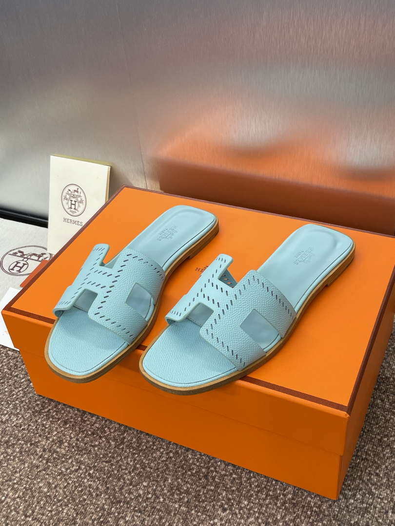 Hermes H202230Zv5K360 Women Oran Sandal H33635