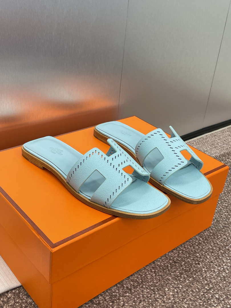 Hermes H202230Zv5K360 Women Oran Sandal H33635