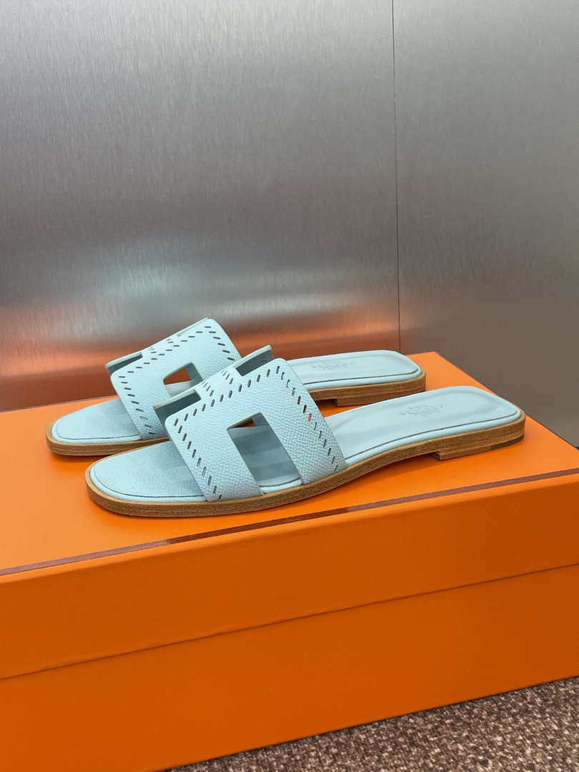 Hermes H202230Zv5K360 Women Oran Sandal H33635