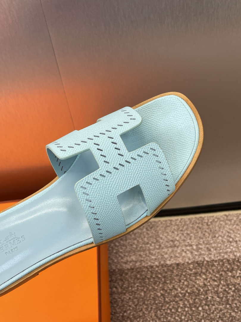 Hermes H202230Zv5K360 Women Oran Sandal H33635